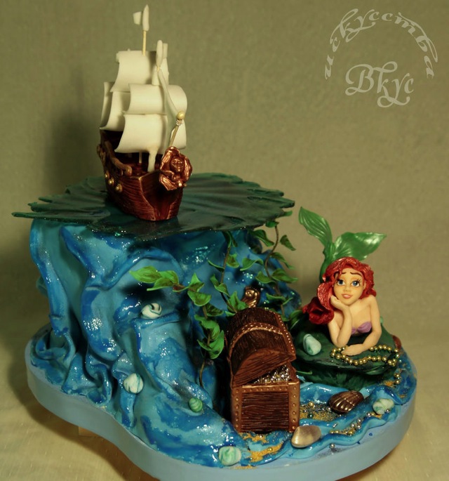 Superb Ariel Cake