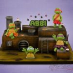 This Girly Teenage Mutant Ninja Turtles Cake Rocks