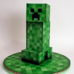 Marvelous Mindcraft Creeper Cake