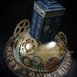 Gorgeous TARDIS Cake