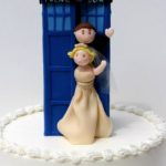 Amazing Doctor Who Wedding Cake Topper