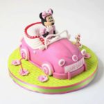 Lovely Minnie Mouse 1st Birthday Cake
