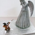 Awesome Weeping Angel Cake