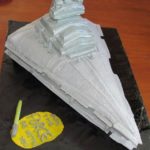 Terrific Star Destroyer Cake
