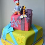 Delightful Daisy Duck Birthday Cake