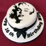 Gorgeous Marilyn Monroe Birthday Cake