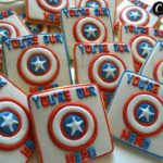 Splendid Captain America Cookies