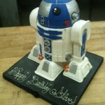 Cool R2-D2 Birthday Cake