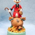 Gorgeous Scrooge McDuck Cake