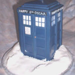 Terrific TARDIS 6th Birthday Cake