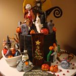 Cool Nightmare Before Christmas 22nd Birthday Cake