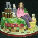 Marvelous Minecraft Birthday Cake