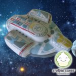 Stellar Star Trek: Deep Space Nine Cake