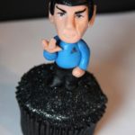 Spectacular Spock Cupcake