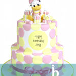 Darling Baby Daisy Duck Birthday Cake