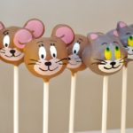 Cool Hand Painted Tom and Jerry Cake Pops