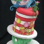 Amazing Topsy Turvy Dr. Seuss Cake