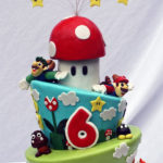 Marvelous Mario 6th Birthday Cake