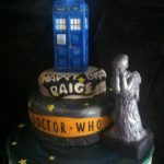Fabulous Doctor Who Weeping Angel Cake