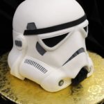 Wonderful Stormtrooper Helmet Cake