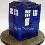 Cool TARDIS Birthday Cake