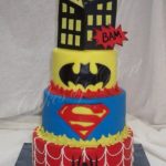 Awesome Superheroes Cake