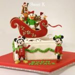 Charming Disney Christmas Cake