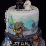 Awesome Star Wars Wedding Cake