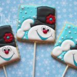 Awesome Frosty The Snowman Cookie Pops