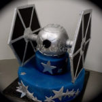 Terrific TIE Fighter Cake