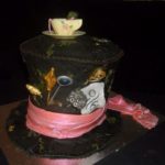 Wonderful Mad Hatter Hat Cake