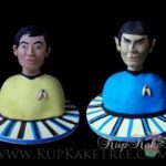 Sensational Sulu and Spock Cakes