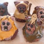 Adorable Ewok Cupcakes