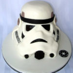 Awesome Stormtrooper Helmet Cake