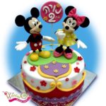 Marvelous Mickey & Minnie Mouse 2nd Birthday Cake