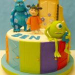Cool Monsters, Inc. Birthday Cake