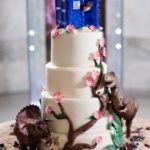 Cool TARDIS Wedding Cake