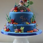 Lovely Little Mermaid Cake