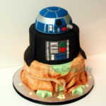Marvelous Star Wars Mashup Cake