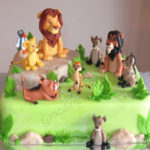 Wonderful Lion King Cake