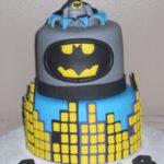 Cool Batman 4th Birthday Cake