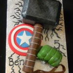 Awesome Avengers Cake