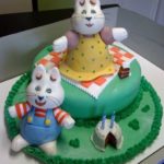 Cute Max and Ruby Birthday Cake