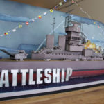 Awesome Battleship Cake