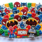 Awesome LEGO Batman Meets Spider-Man Cookies
