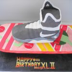 Cool Back To The Future Hoverboard Cake