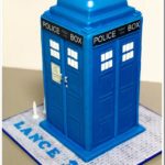 Terrific TARDIS 30th Birthday Cake