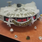 Marvelous Millennium Falcon Wedding Cake