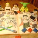 Marvelous Millennium Falcon Wedding Cake