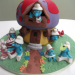 Amazing Smurfs Cake